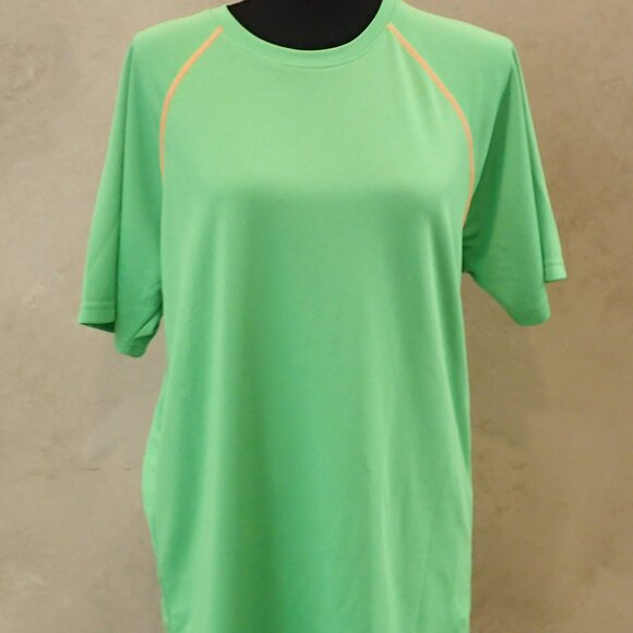 Springseaon Mens Bright Green T shirt Size Medium - Picture 1 of 5